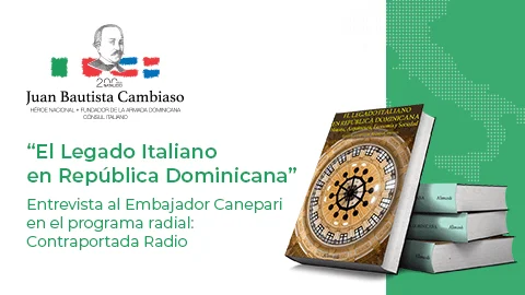 “Intervista Ambasciatore Canepari” Contraportada Radio, 103.7FM, Abril 26, 2021.